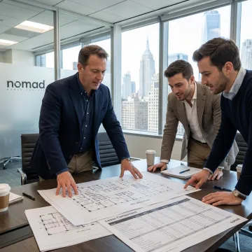 Broker advising startup founders on office options
