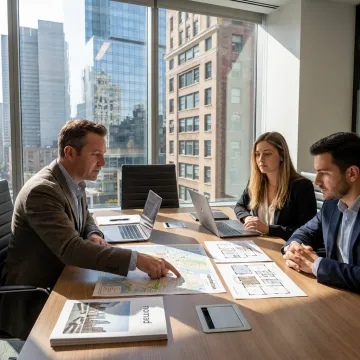 NYC office leasing consultation