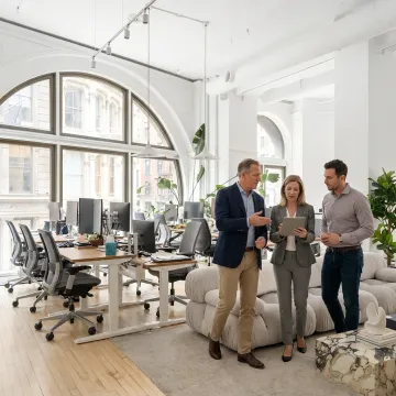 Flexible office space in NYC
