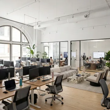 Modern startup office space in Brooklyn Park
