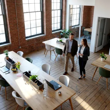Modern office space for rent in Park Slope Brooklyn