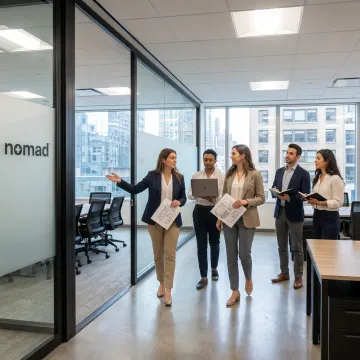 Modern NYC office space available for lease