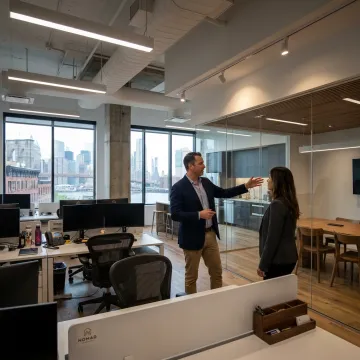 Modern Brooklyn Heights office space for lease