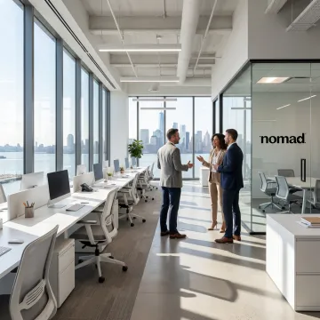 Modern office space for rent in Hoboken