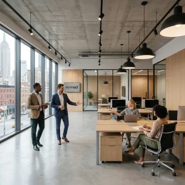 Modern short-term office space in NYC