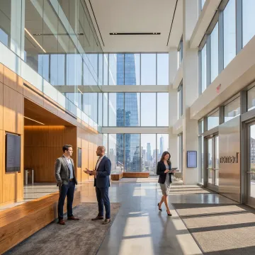 Hudson Yards office space tour