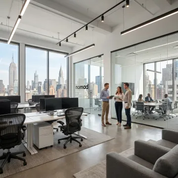 Modern NYC office space available for lease