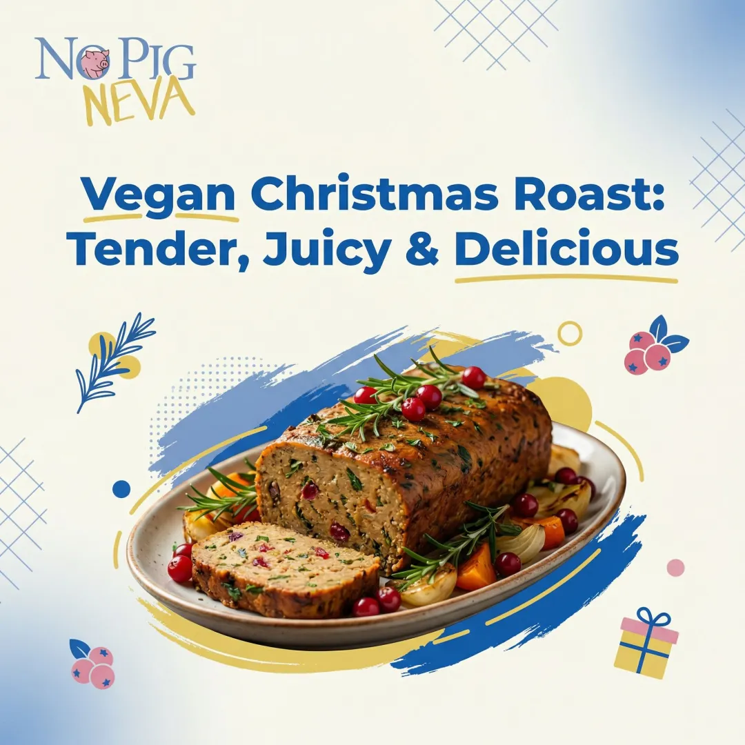 Vegan Christmas Roast: Tender, Juicy & Delicious