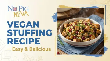 Vegan Stuffing Recipe — Easy & Delicious