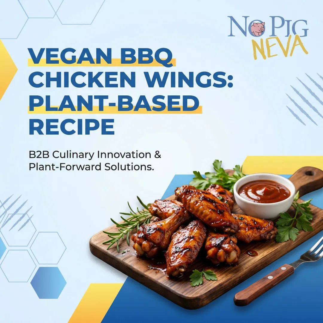 Vegan BBQ Chicken Wings: Plant-Based Recipe