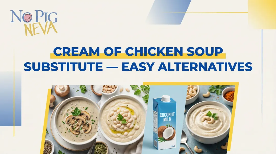 Cream of Chicken Soup Substitute — Easy Alternatives
