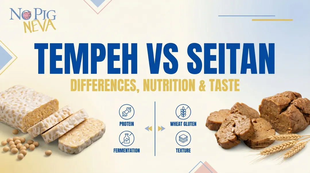 Tempeh vs Seitan: Differences, Nutrition & Taste