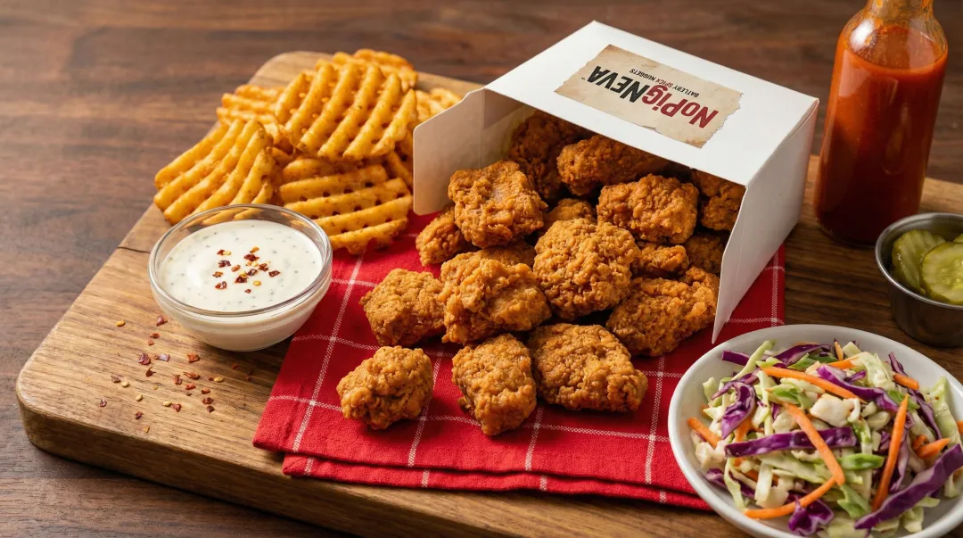 NoPigNeva seitan-based plant protein products displayed ready to cook