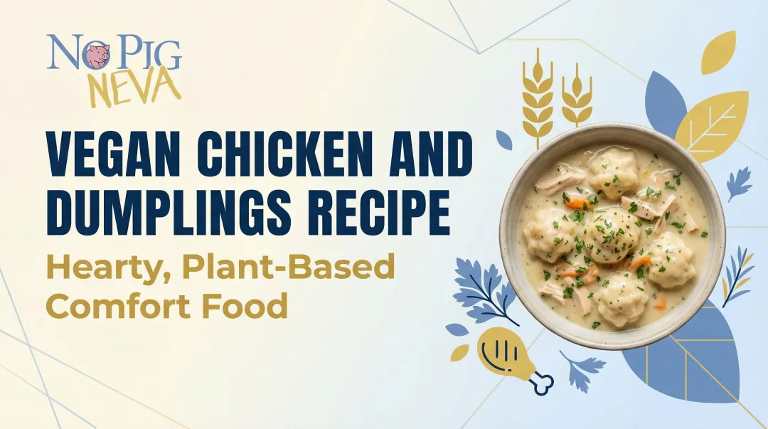 Vegan Chicken and Dumplings Recipe