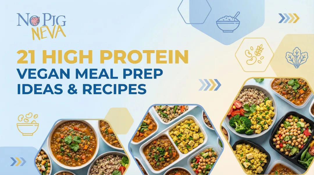 21 High Protein Vegan Meal Prep Ideas & Recipes