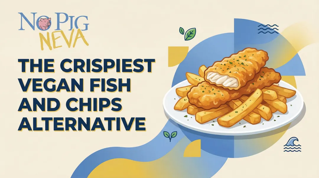 The Crispiest Vegan Fish and Chips Alternative