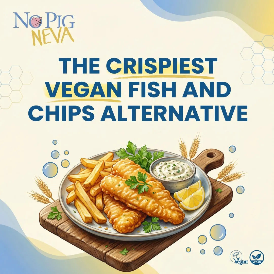 The Crispiest Vegan Fish and Chips Alternative