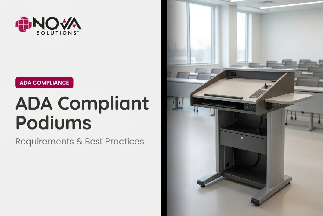 ADA Compliant Podiums: Requirements & Best Practices