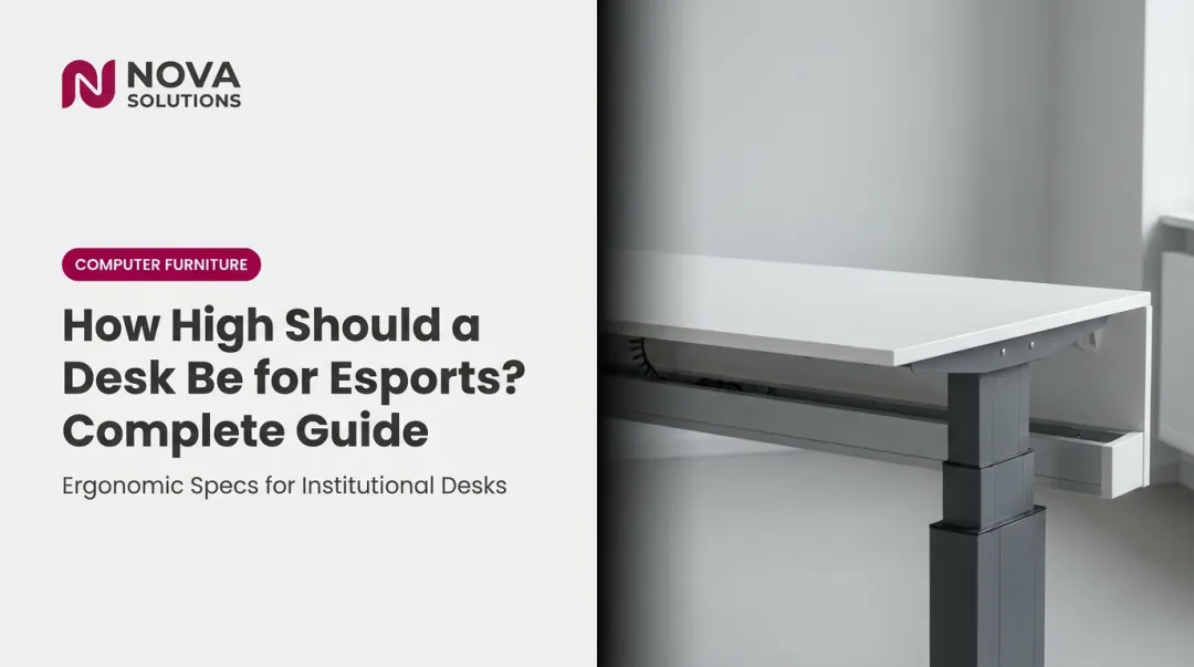 How High Should a Desk Be for Esports? Complete Guide