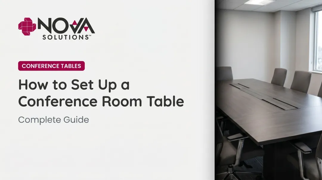 How to Set Up a Conference Room Table: Complete Guide