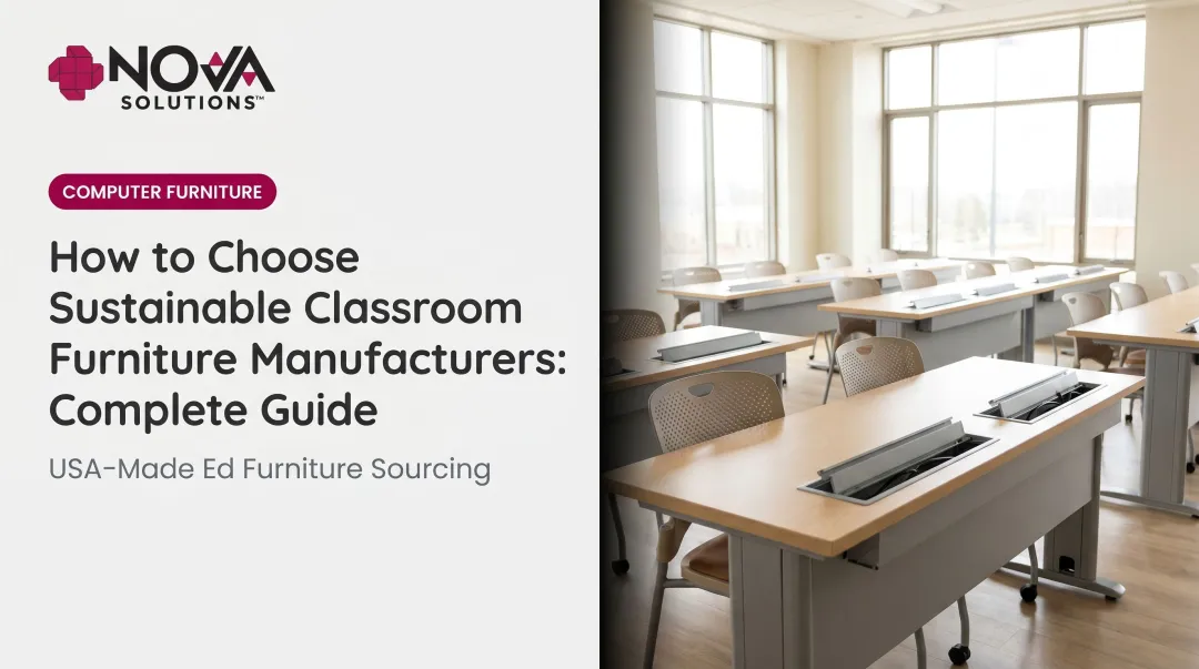 How to Choose Sustainable Classroom Furniture Manufacturers: Complete Guide