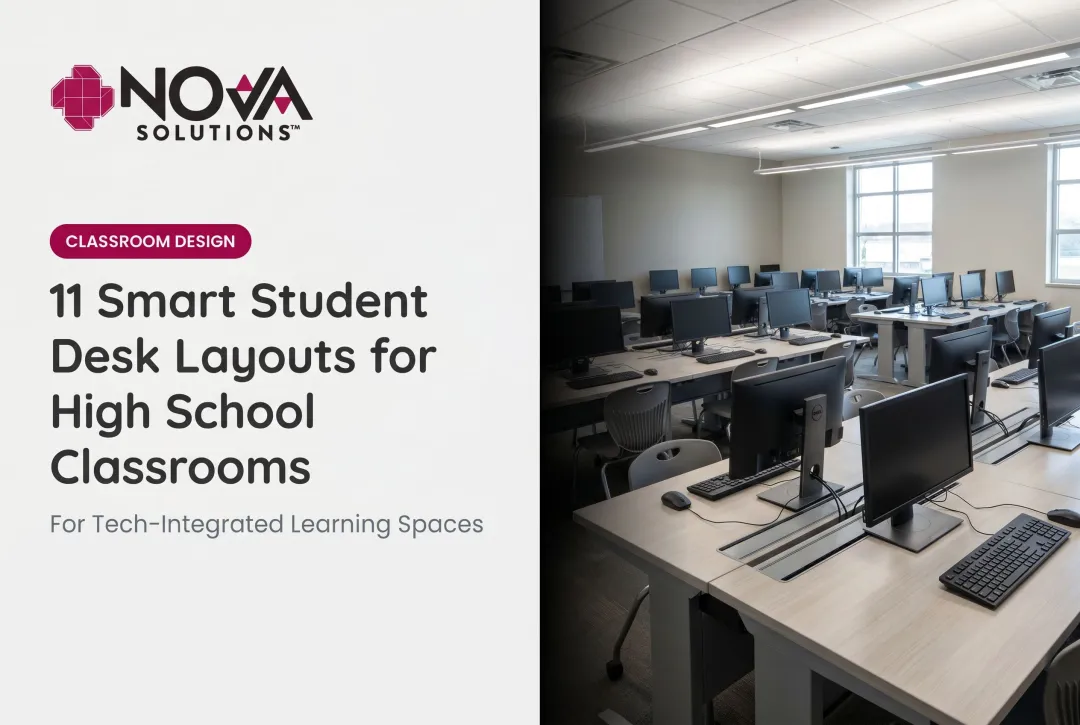 11 Smart Student Desk Layouts for High School Classrooms
