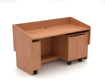 The Prestige Sit/Stand AV Lectern