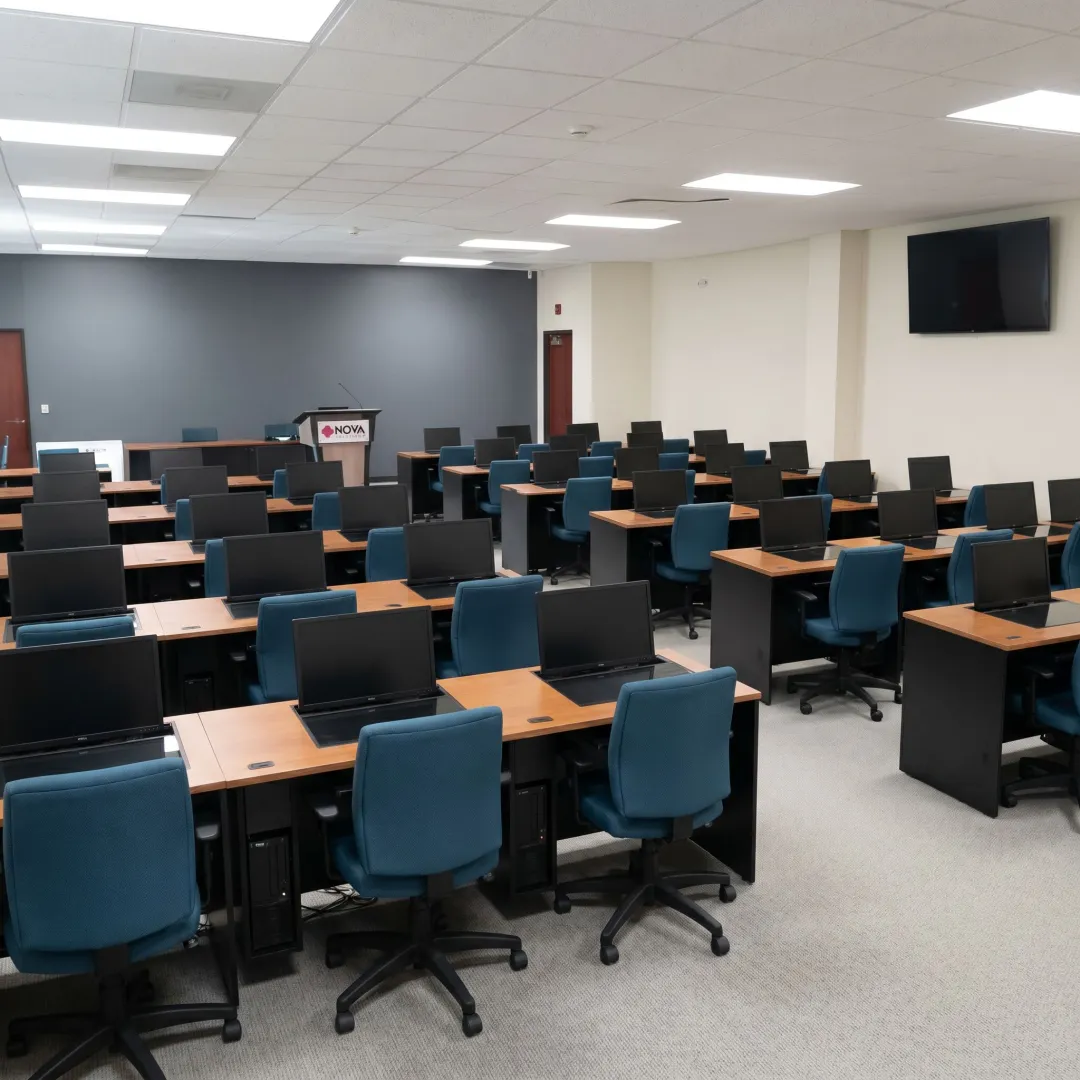 Technology-integrated classroom furniture and equipment