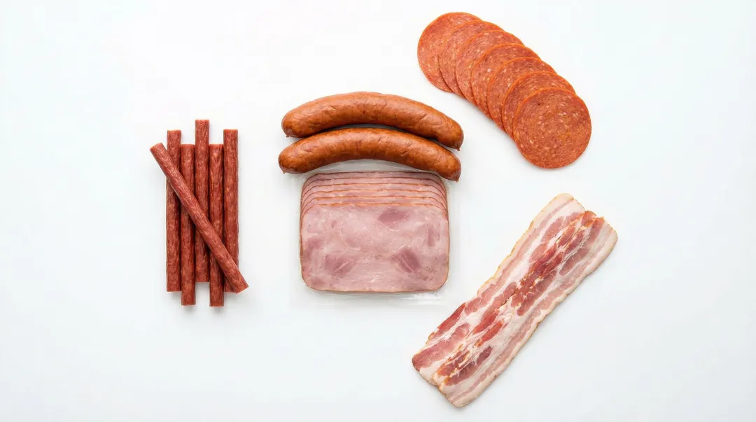 Processed deli meats and cured meat products linked to dietary nitrite exposure