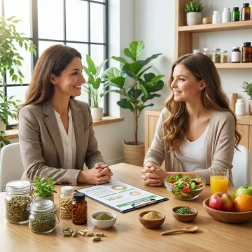 Personalized nutraceutical wellness program with natural supplements and nutritional guidance