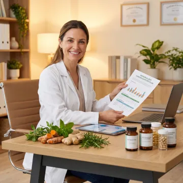 Holistic cancer nutritional support consultation with natural remedies and supplements