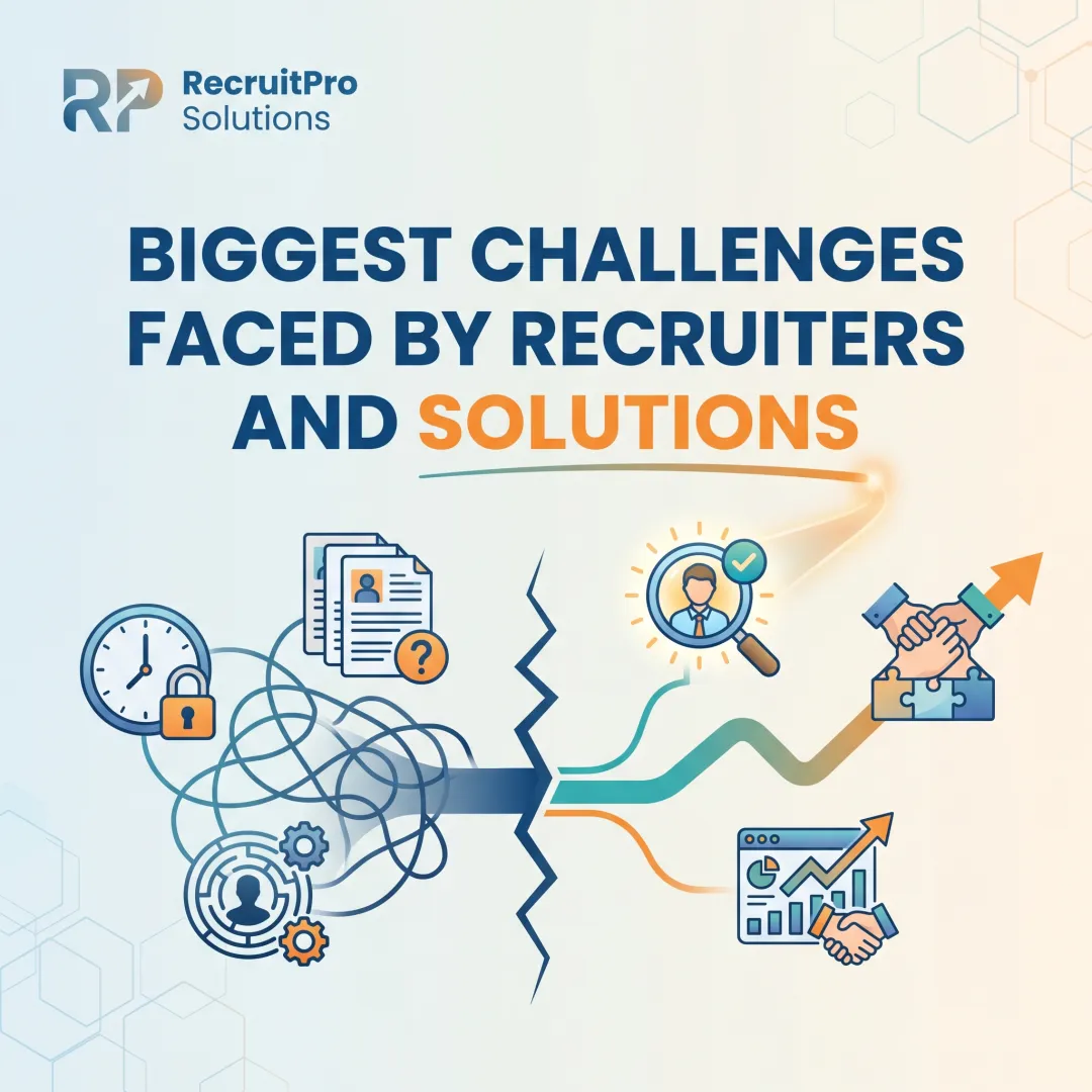 Biggest Challenges Faced by Recruiters and Solutions