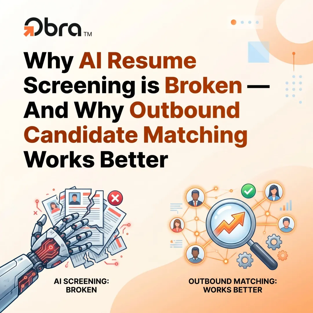 Why AI Resume Screening is Broken — And Why Outbound Candidate Matching Works Better