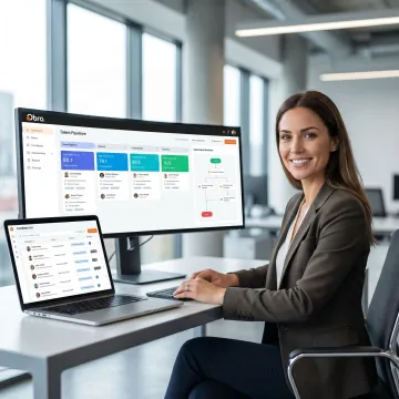 AI recruiting platform with candidate pipeline view