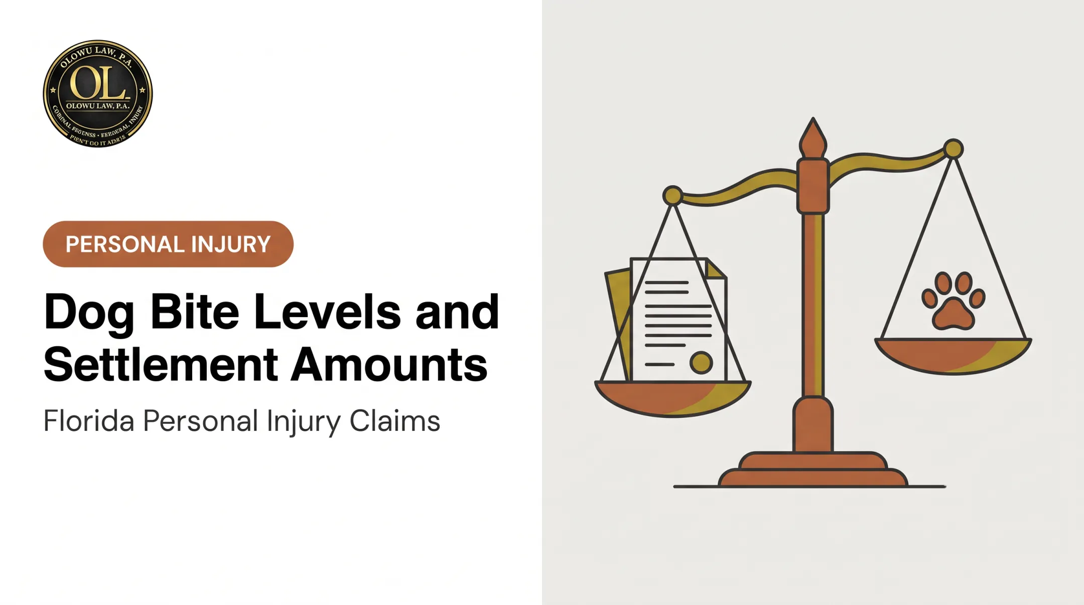 Dog Bite Levels and Settlement Amounts