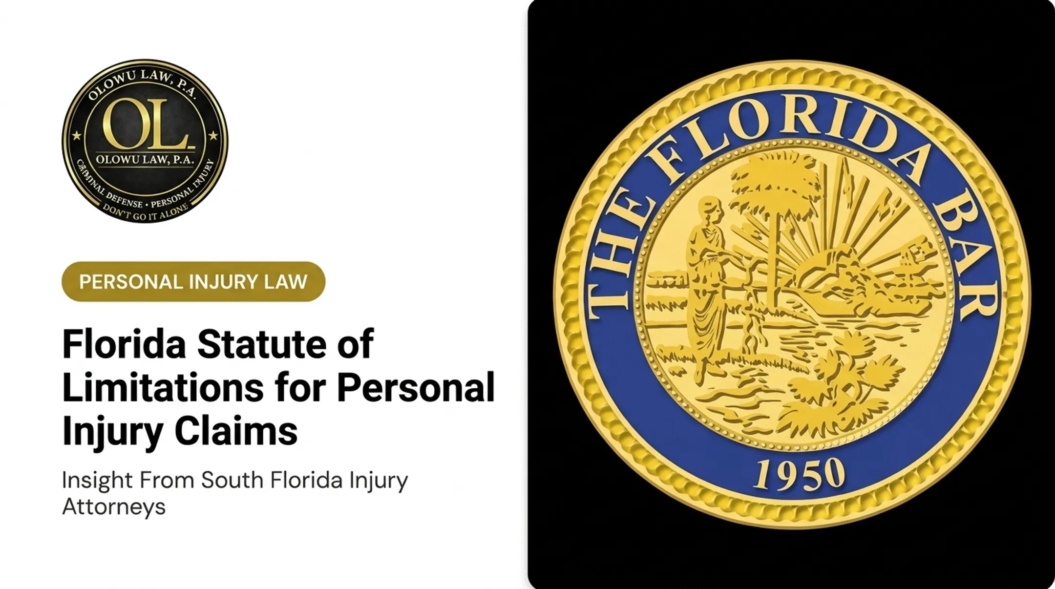 Florida Statute of Limitations for Personal Injury Claims