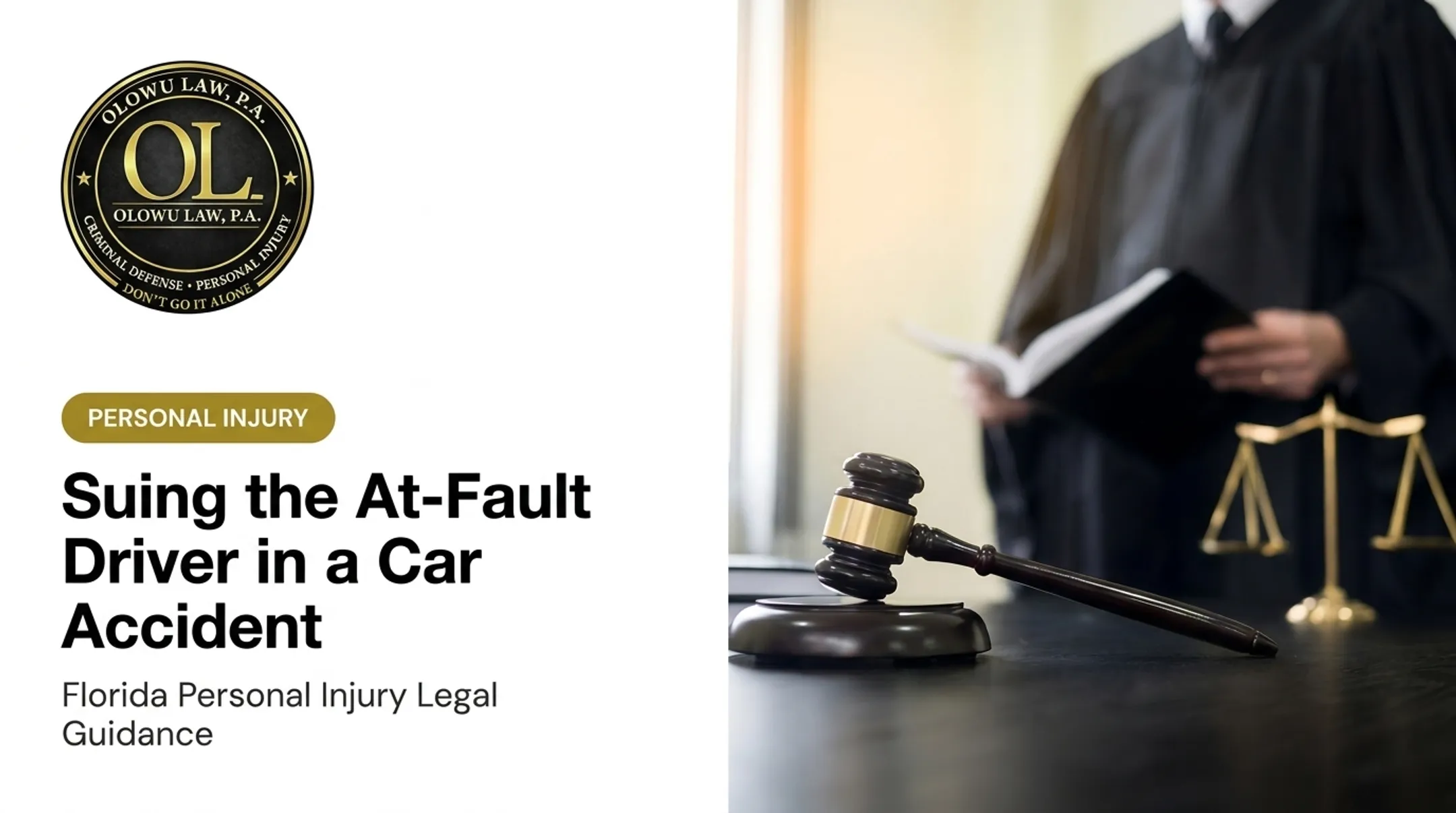 Suing the At-Fault Driver in a Car Accident