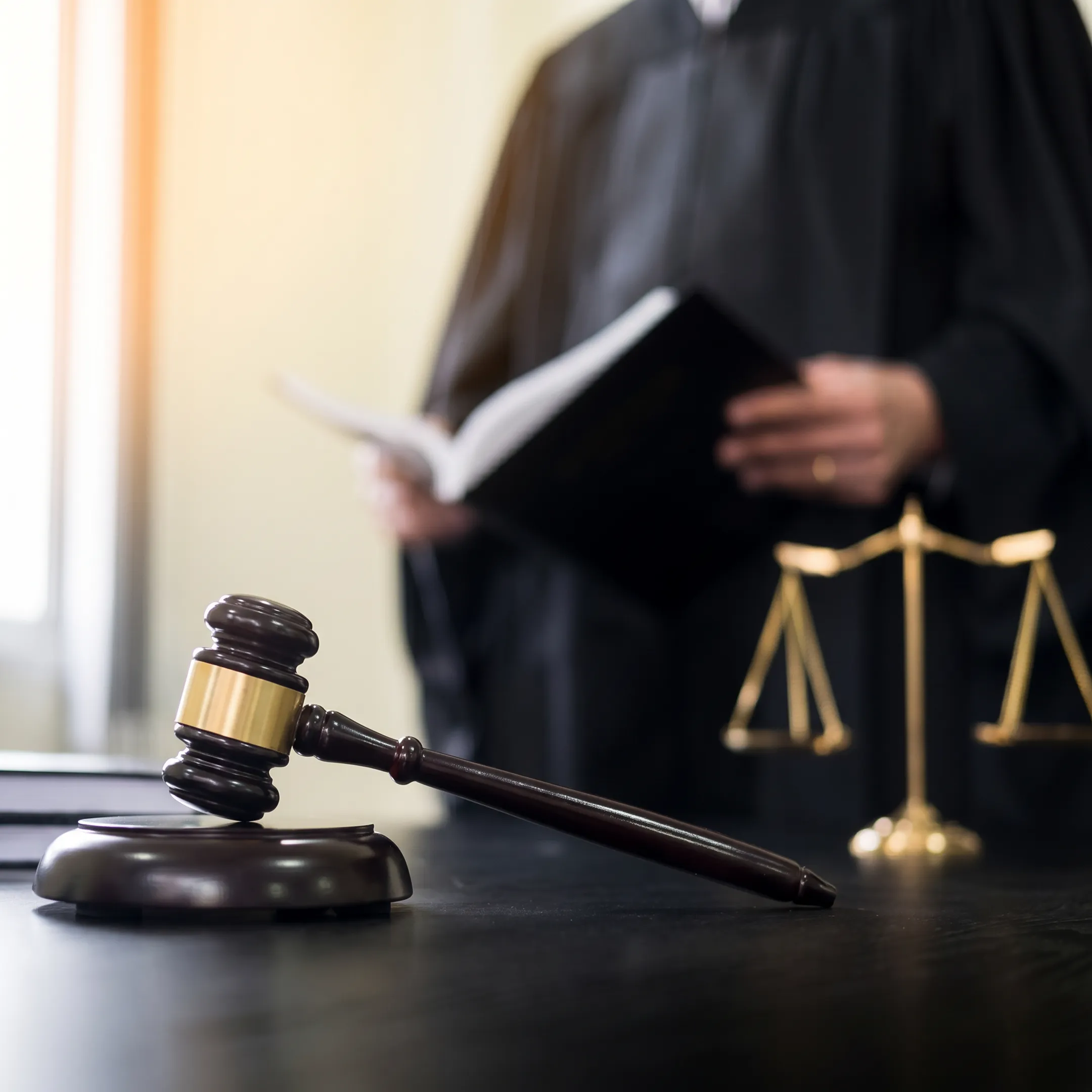 Attorney reviewing Florida personal injury accident documents