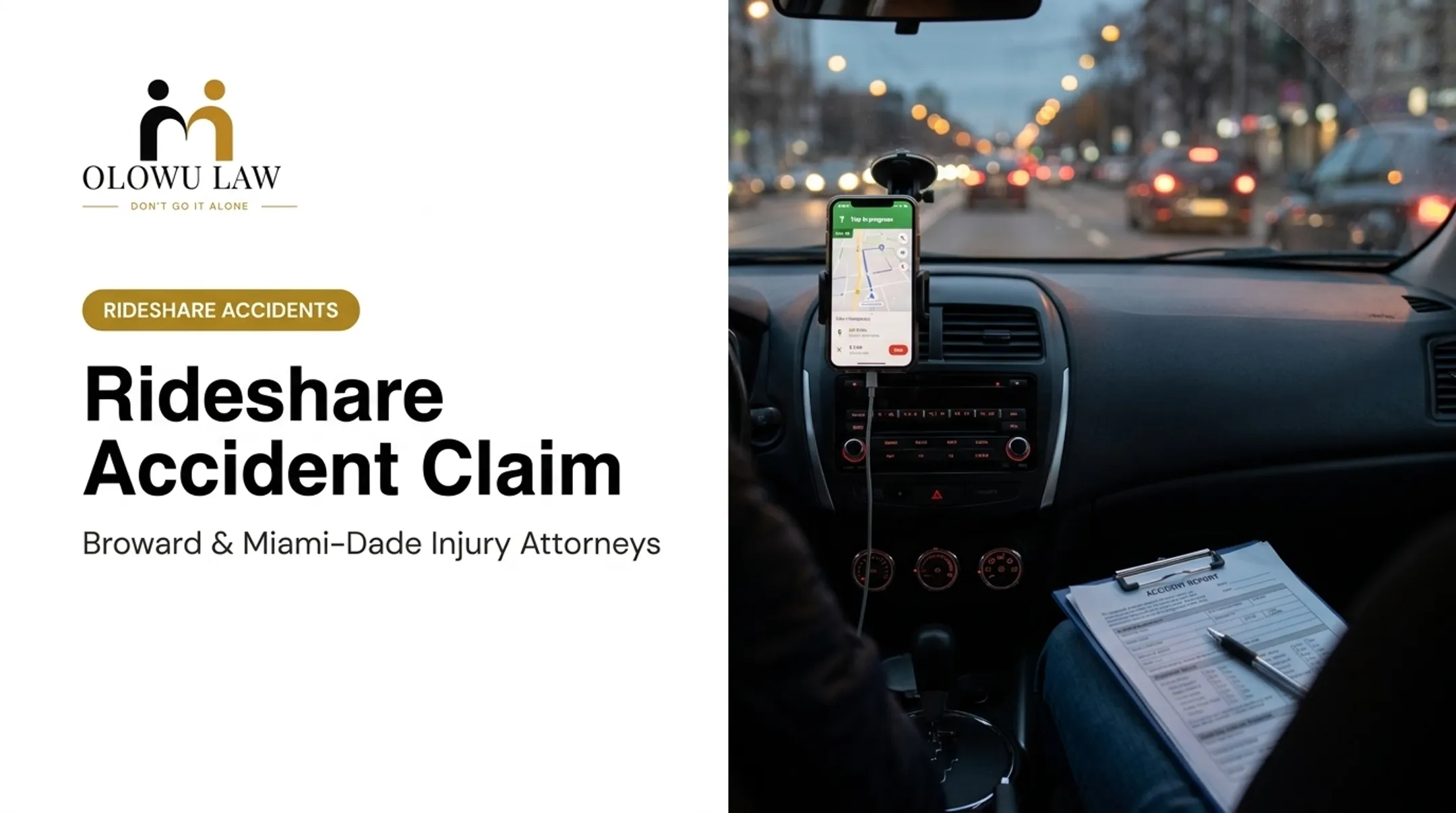 Rideshare Accident Claim