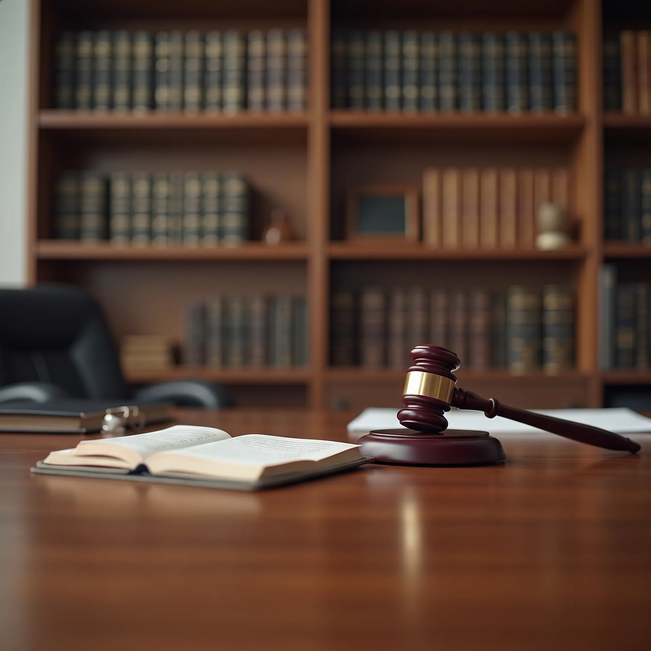 Criminal defense attorney reviewing case documents with a client in a Miami law office