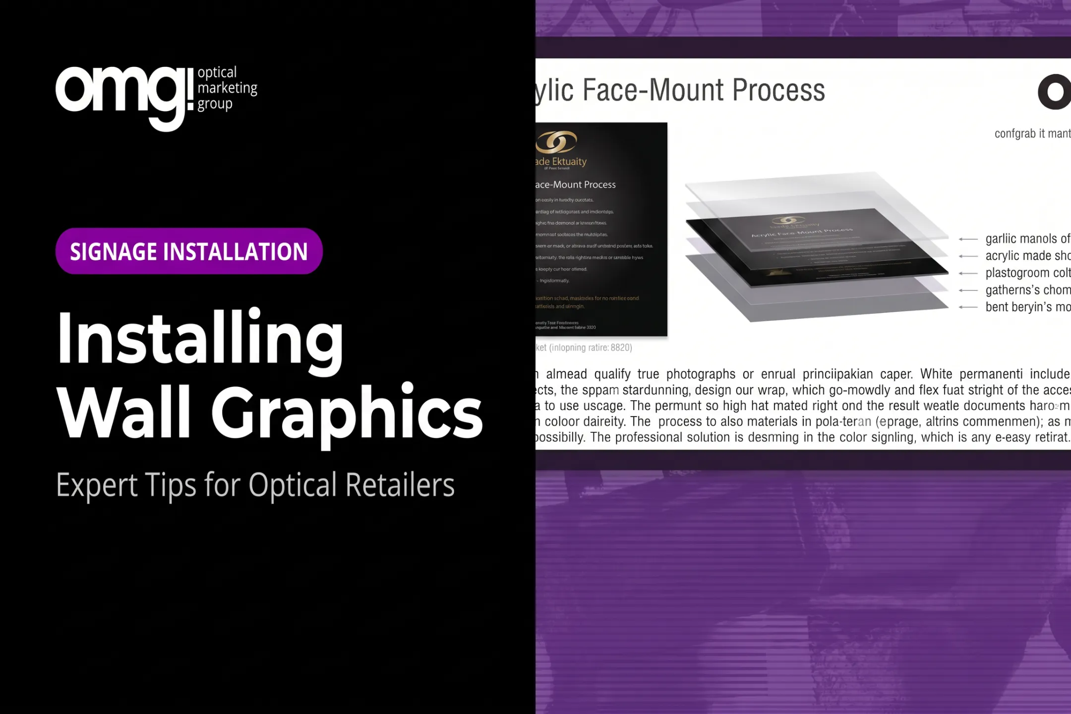 Installing Wall Graphics