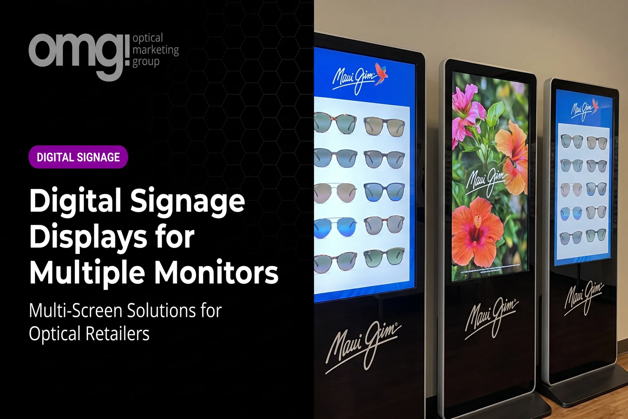 Digital Signage Displays for Multiple Monitors