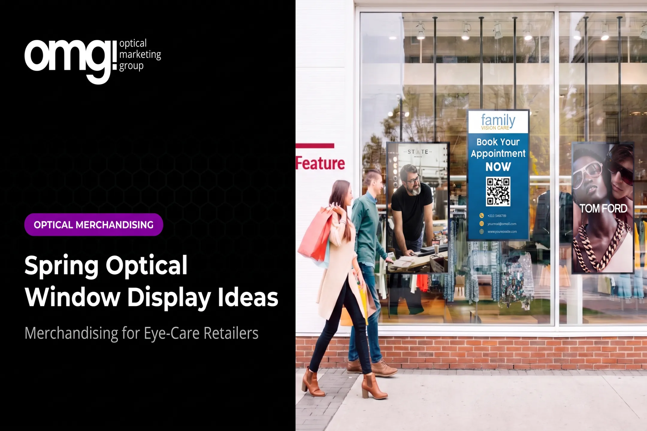 Spring Optical Window Display Ideas