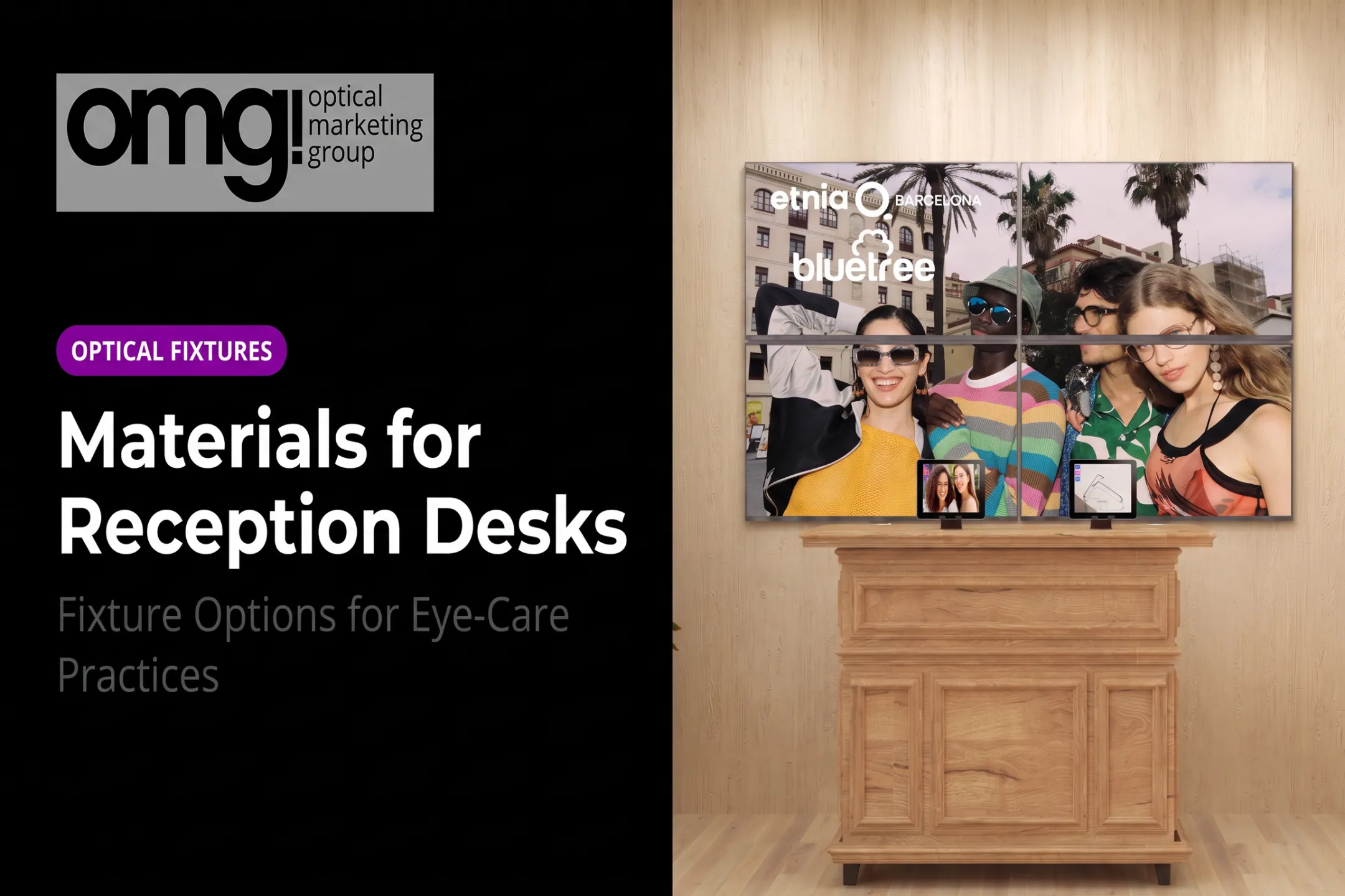 Materials for Reception Desks