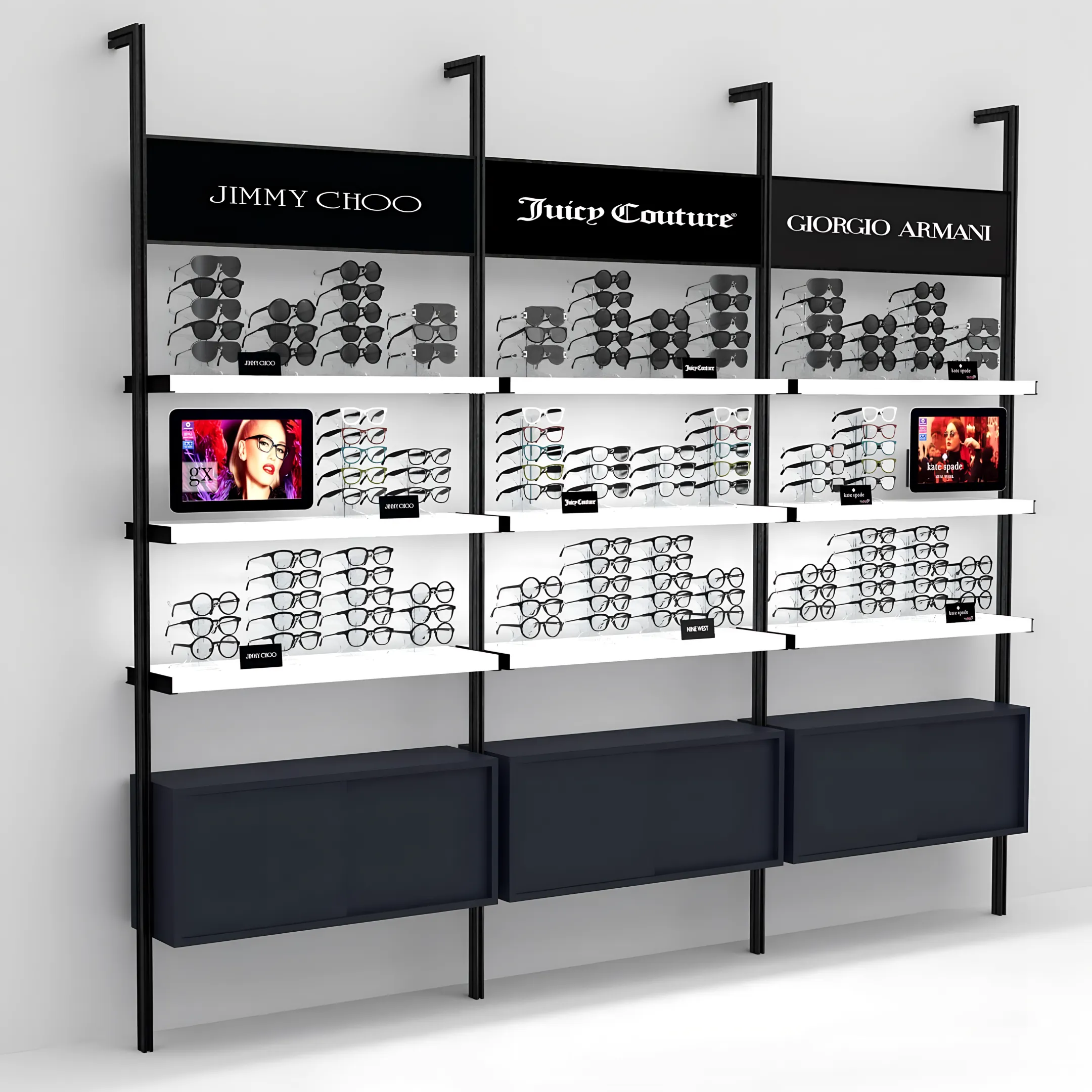 Professional office display systems