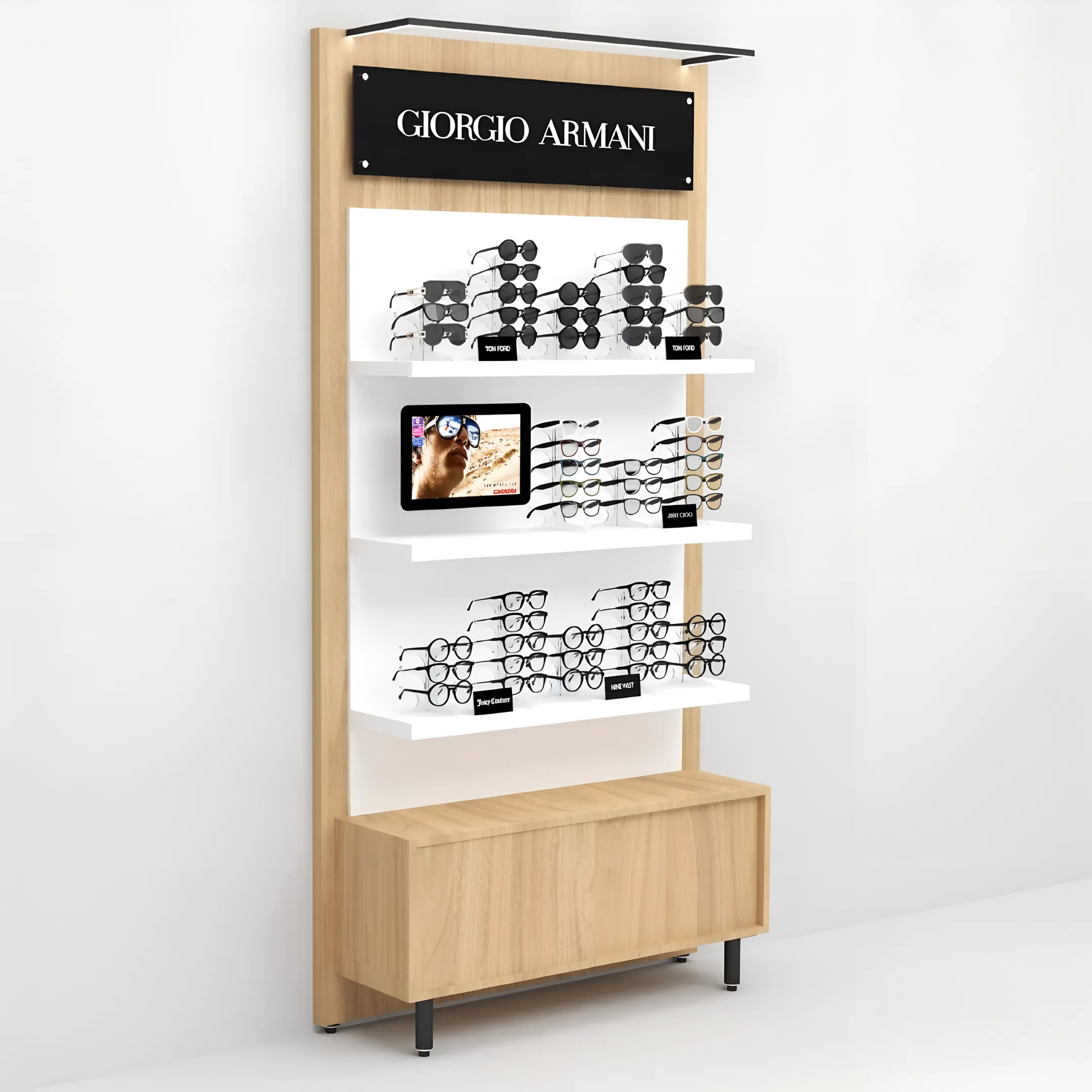Eyewear showroom display