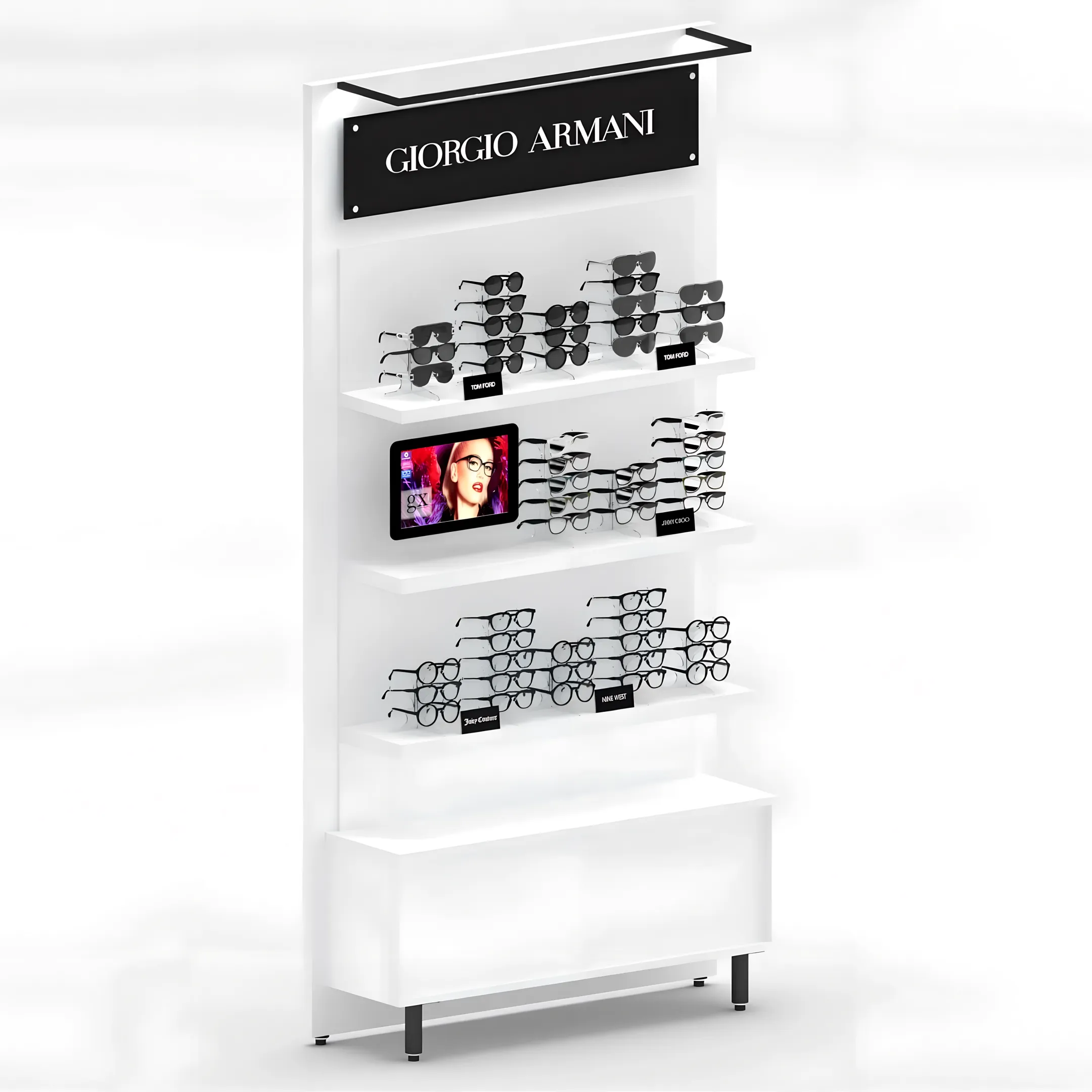 Optical eyewear merchandising fixture