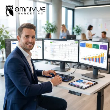 PPC specialist managing digital ad campaigns
