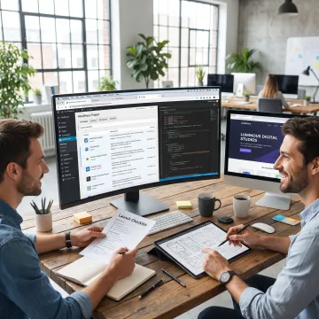 WordPress website design process from planning to launch