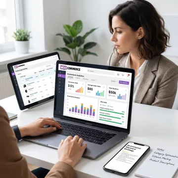 WooCommerce SEO consultant reviewing ecommerce performance